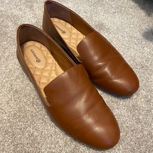 Birdies - Like New Leather Loafers in Brown/Taupe